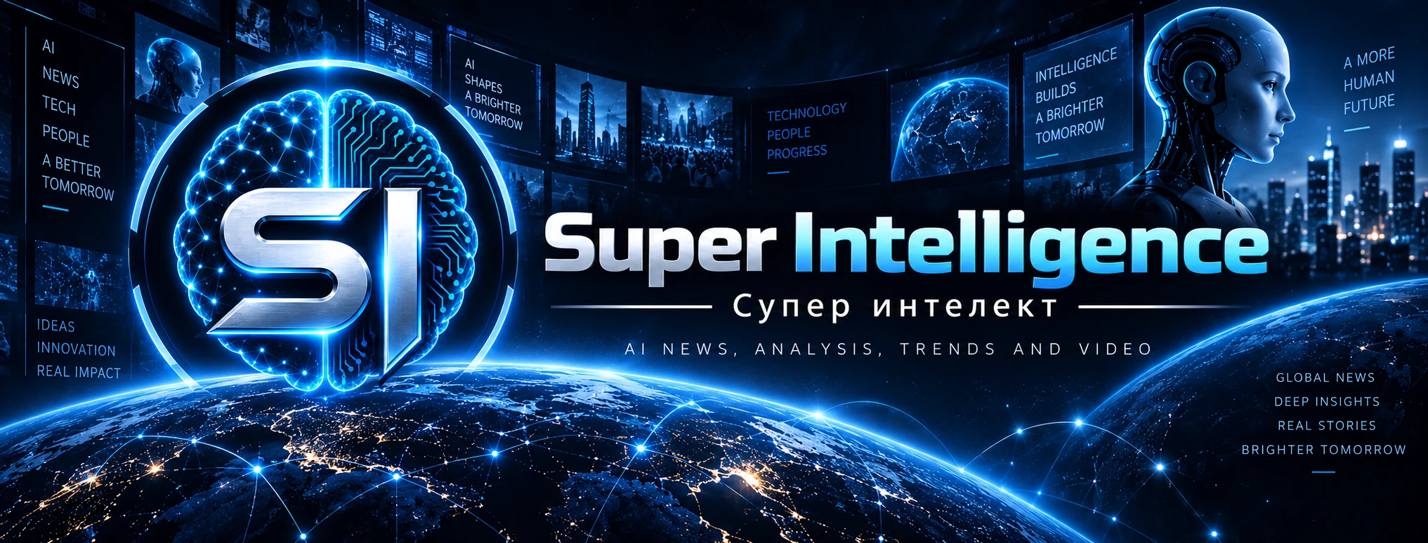 Super Intelligence — Супер интелект. AI новини, анализи, тенденции и видео.